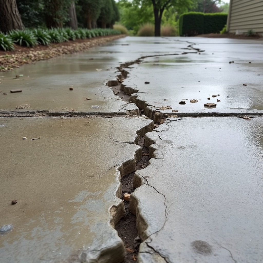 Concrete Crack in Sacramento