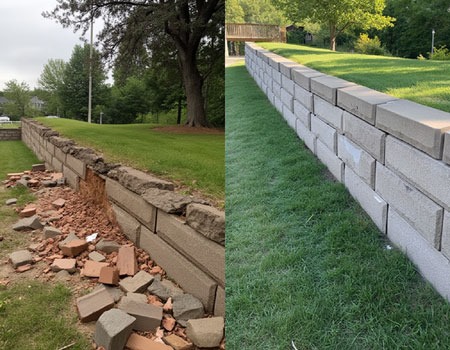 Retaining Wall Repair Contractor